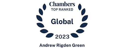 Andrew Rigden Green - Top Ranked in - Chambers Global 2023