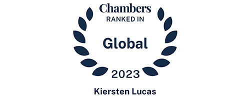 Kiersten Lucas - Ranked in - Chambers Global 2023